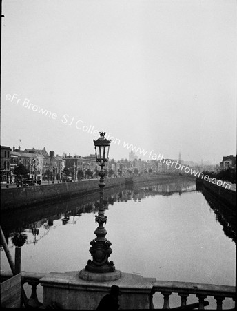 ASTON'S QUAY FROM TOP OF TRAM, O'CONNELL BRIDGE